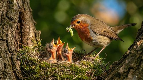 BIRD-NESTING